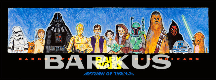 Barkus 2015 Poster Bark Wars: The Return of the K9