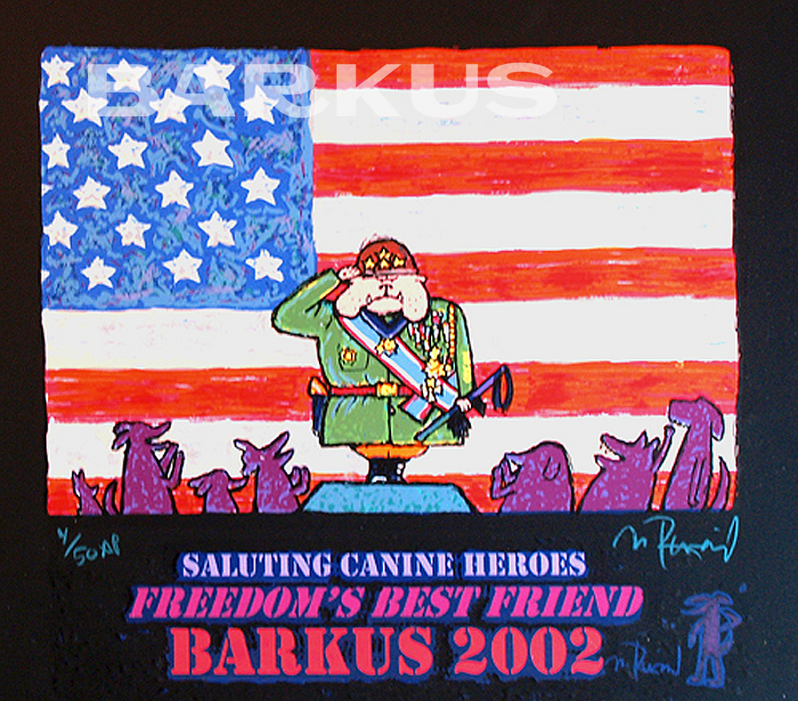 Krewe of Barkus Saluting Canine Heroes, Freedoms Best Friend - 
