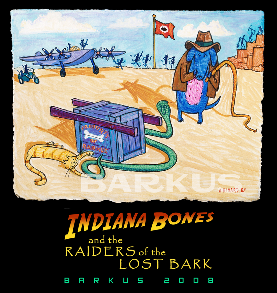 Krewe of Barkus Indiana Bones & The Raiders of the Lost Bark 2008 - 