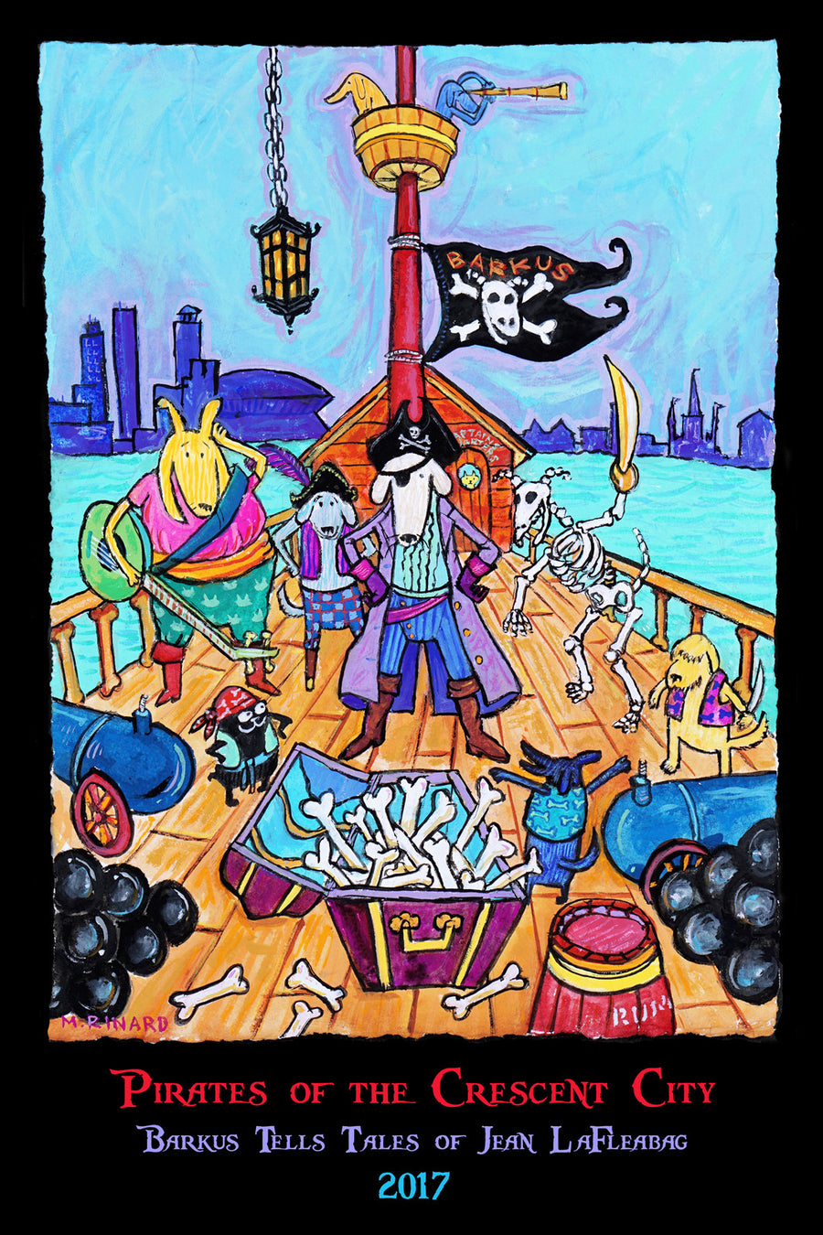Pirates of the Crescent City: Barkus Tells Tales of Jean LaFleaBag 2017 Poster